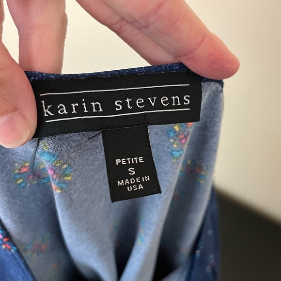 Karin Stevens Multi-Print Half Sleeve Dress - Picture 8 of 13